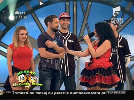 Dani Oţil, o nouă cucerire, în direct! Reyna Vox a picat în genunchi!