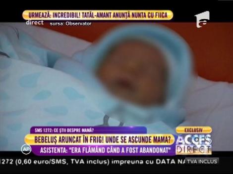 Bebeluș aruncat în frig, lângă o biserică! Asistenta: ”Era flămând când a fost abandonat”