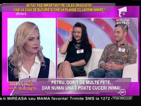 Un nou cuplu la "Mireasă pentru fiul meu"? Maria şi Petru sunt tot mai apropiați: "Îmi place de el"
