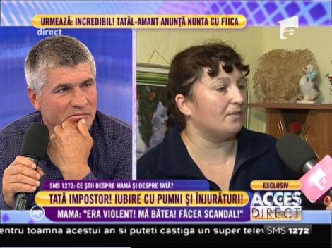 Soția tatălui care își vrea familia înapoi: ”Era violent, mă bătea, facea scandal!”