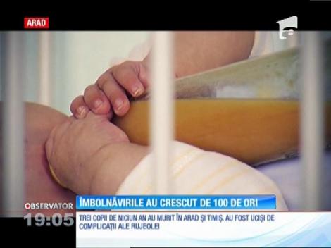 Extinderea epidemie de rujeolă poate fi ţinută în frâu doar prin vaccin, care se găseşte şi nu prea!