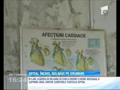 Spital modernizat cu 6 milioane de euro închis, bolnavi pe drumuri