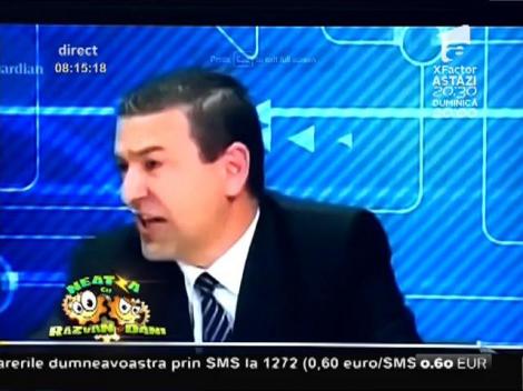 Smiley News: Doi parlamentari din Georgia s-au luat la bătaie, în direct, la tv