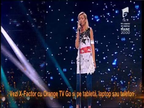 Adele - "Hiding My Heart". Vezi interpretarea Monicăi Prodea, la X Factor!