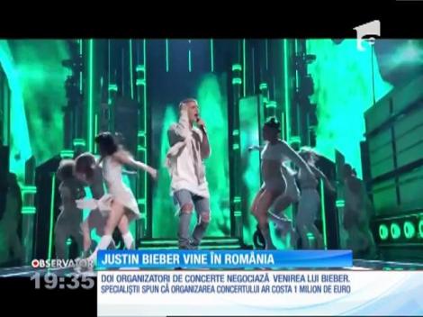 Justin Bieber ar putea să cânte la Bucureşti