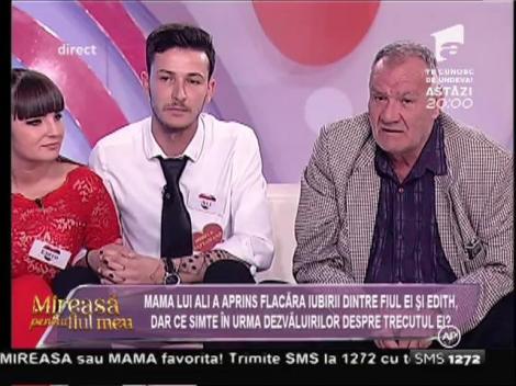 Marin, tatăl lui Edith: "Îmi place de Ali, are cuvintele la el!