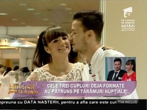 Momentul sublim! Fetele din casa ”Mireasă pentru fiul meu” au îmbrăcat rochii de mirese