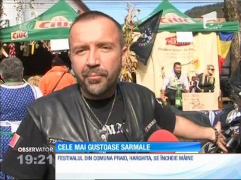 Raiul gurmanzilor la Praid. Festivalul Sarmalelor, în plină desfasurar