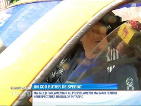 Noul cod rutier e de speriat. Şi pentru şoferi. Şi pentru aleşi