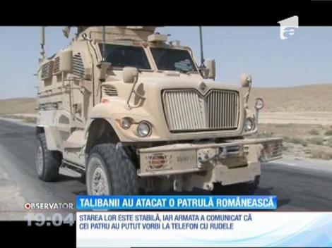 Patru militari români au fost răniţi în Afganistan. Erau în misiune în provincia Kandahar, când un dispozitiv exploziv improvizat a fost detonat