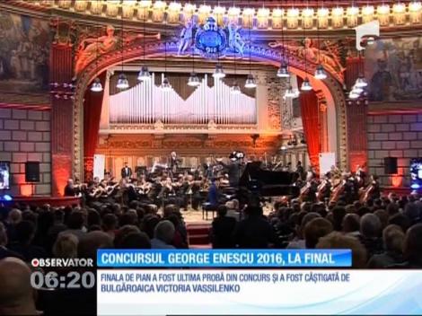 Concursul George Enescu 2016, la final