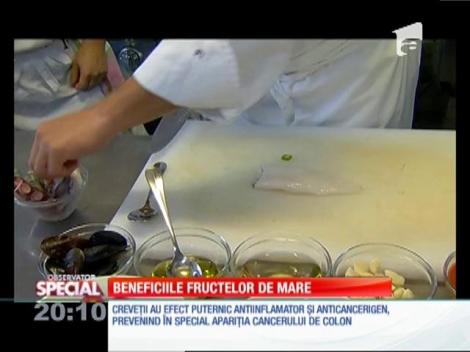SPECIAL! Beneficiile fructelor de mare
