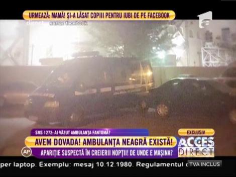 Iată dovada! Ambulanţa neagră există!