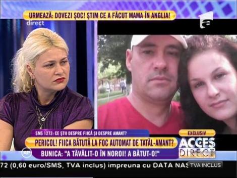 Bunica adolescentei care are o relație cu tatăl-amant: "A bătut-o! A tăvălit-o în noroi!"