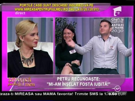 Momente tandre între doi concurenți de la „Mireasă pentru fiul meu”. Andreea și Petru, clipe de vis la o cină romantică!