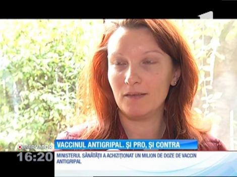 Peste 50% dintre români nu vor să facă vaccinul antigripal