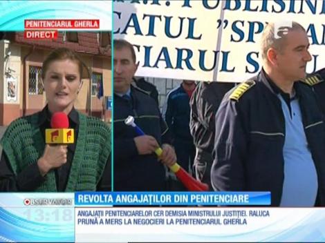 Angajaţii din penitenciare au început protestele pe termen nelimitat