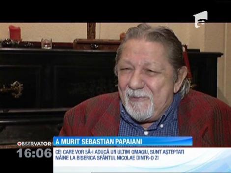 Un ultim omagiu pentru Sebastian Papaiani! Trupul actorului  va fi depus la Biserica Sfântul Nicolae Dintr-o Zi