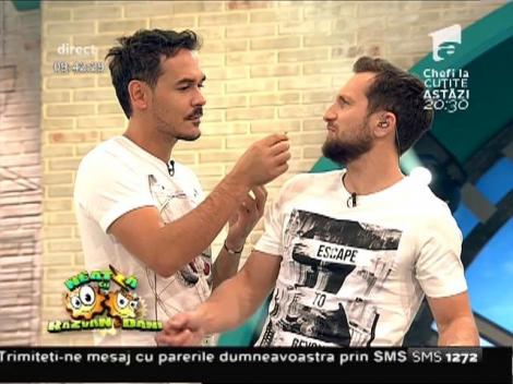 Dani Oțil, obligat să mănânce un vierme!: ”Eu vreau să-l mănânc, dar nu intră. Se ține cu gheruțele!”