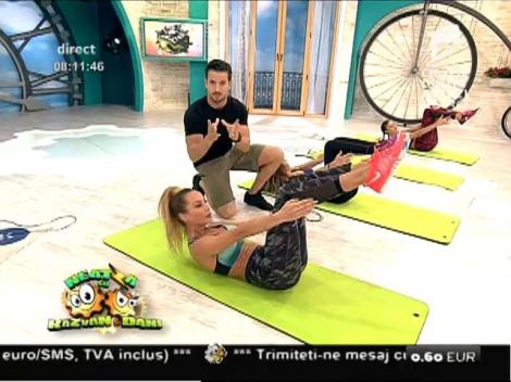 Fitness la Neatza! Exerciții cardio care te scapă de burtă