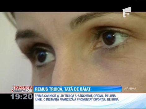 Remus Truică va fi tată de băiat