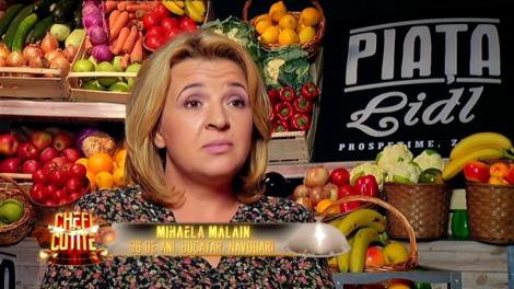Mihaela Mălăin, din Năvodari, bucătar de profesie, plânge când are mari emoții