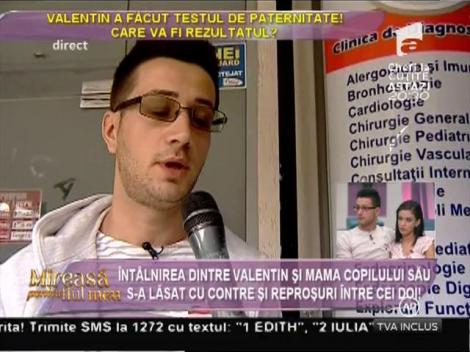 Întâlnire cu scântei între Valentin şi Carla, fosta lui iubită!