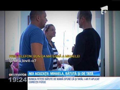 Rudele femeii care şi-a rupt fiica în bataie îl acuză şi pe tată de agresiune asupra copilei