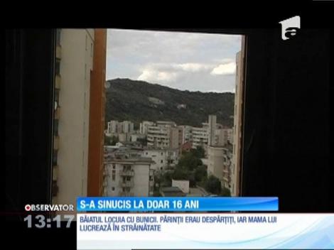 Un adolescent de 16 ani, din Cluj-Napoca, a ales să-şi pună capăt zilelor