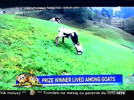 Smiley News: Omul-capră, experimentul care te va face să râzi cu lacrimi