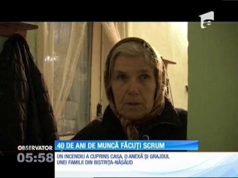 40 de ani de muncă, făcuți scrum în câteva ore