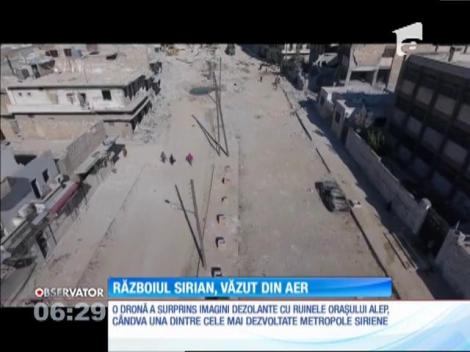 Războiul din Siria, văzut din aer