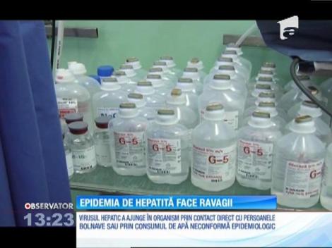 37 de copii din localitatea Gruia, judeţul Mehedinţi, au fost internaţi cu hepatita A