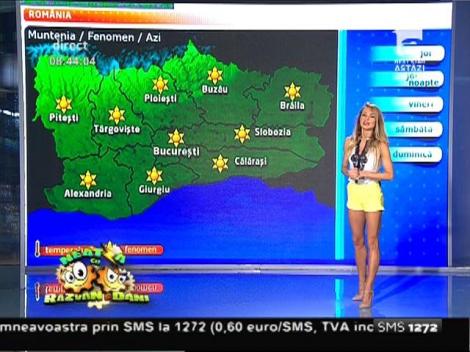 Soarele devine generos! Ne aşteaptă zile mai calde decât în mod normal la această dată!