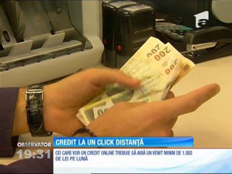 Credit exclusiv online, la un click distanță