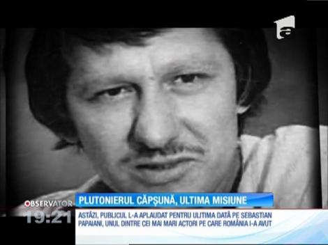 Maestrul Sebastian Papaiani, condus pe ultimul drum cu onoruri militare