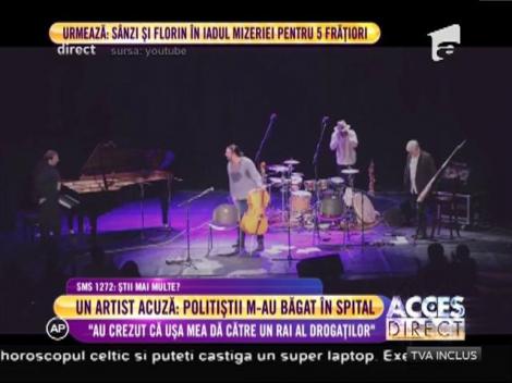 Violoncelistul Adrian Naidin vrea să i se facă dreptate: "Mascaţii m-au băgat în spital din greşeala lor. Mi-am rupt mâna cu care țineam arcușul. Am nevoie de operație"