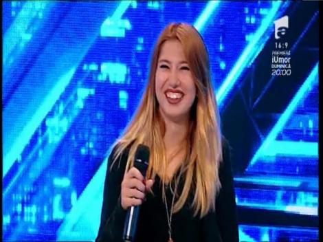 Prezentare: Oana Sârbu, emoţie pură pe scena X Factor!