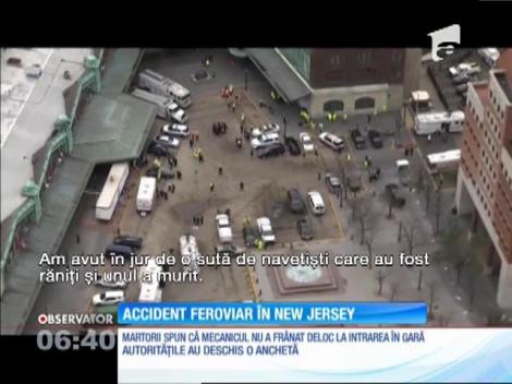 Accident feroviar în Statele Unite. Cel puţin o persoană şi-a pierdut viaţa şi peste 100 au fost rănite