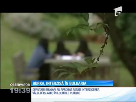 Burka, interzisă în Bulgaria