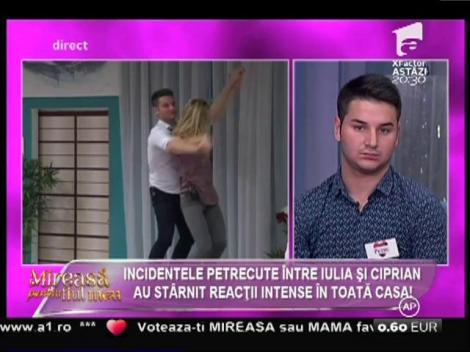 Gesturile Iuliei au provocat reproşuri furioase în toată casa!