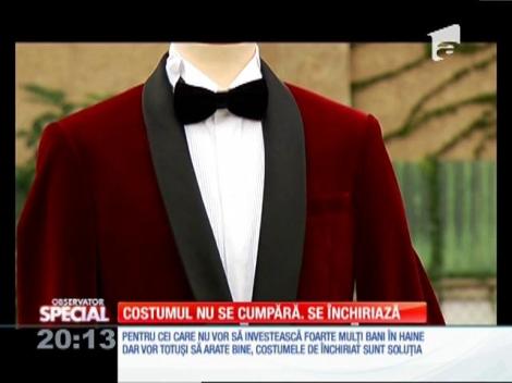 SPECIAL! Şi bărbaţii îşi pot închiria costume!