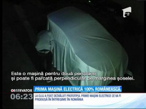 Maşina electrică 100% românească va circula pe străzi cel mai târziu anul viitor