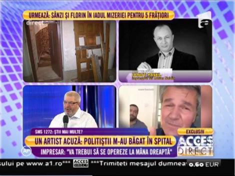 Ionuţ Pavel, impresarul lui Adrian Naidin: "Va trebui să se opereze la mâna dreaptă!"