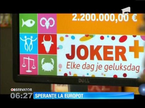 Unul dintre jucătorii înscriși în loteria Euromillions va deveni mai bogat cu 130 de milioane de euro