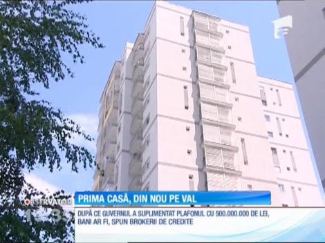 Guvernul a suplimentat plafonul pentru programul "Prima Casă" cu 500 de milioane de lei