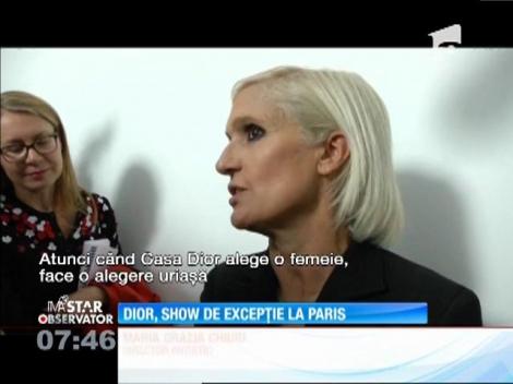 Casa de modă Dior, show de excepție la Paris