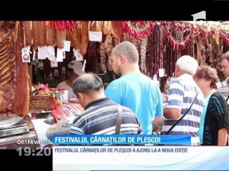 Festivalul cârnaților de Pleșcoi a avut loc în comuna Berca din Buzău