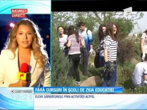 Fără cursuri în școli de ziua Educației