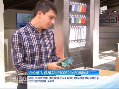 Iphone 7, vânzări record în România